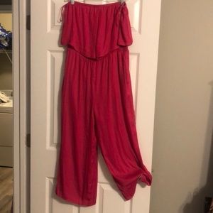 Pink jumpsuit